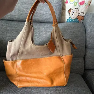 f es 레이디 가죽제품 토트백