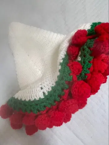 핸드메이드 플라워 담요입니다.