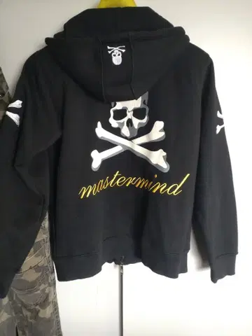 mastermindJAPAN 마스터마인드재팬 스컬 자수 후드티 블랙 M