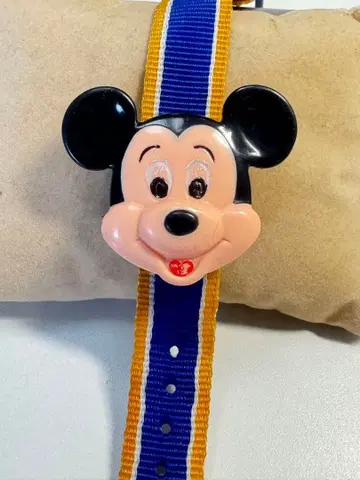 B657 손목시계 SEIKO ALBA 미키마우스 타임펫 빈티지