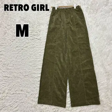 RETRO GIRL 레트로걸 (M) 코듀로이 와이드 팬츠