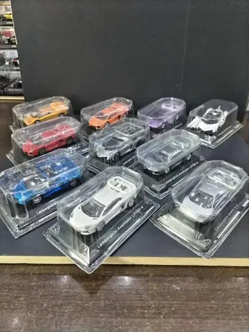 F 토이즈 람보르기니 미니카 10대 세트