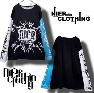 NieR 봄/여름용 LONG JOCER CUTSEW 긴팔