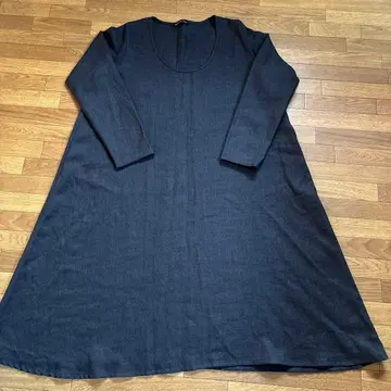 mizuiro-ind 다크 그레이 A라인 원피스