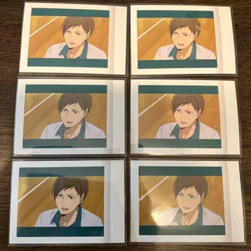 하이큐 니로켄지 파샤코레 다테공 6장 묶음 판매