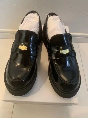 LETALON 통굽 코인 로퍼 23.0cm