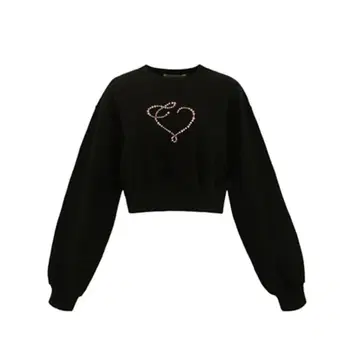 The virgins x Seira cropped bijou sweat