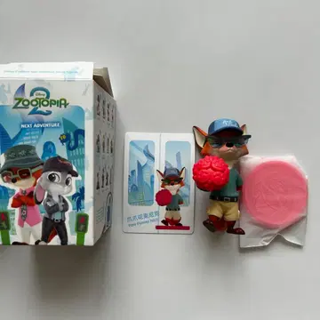 주토피아2 닉 popmart 피규어