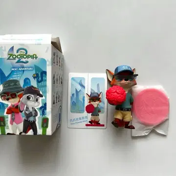 주토피아2 닉 popmart 피규어