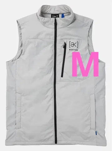 프래그먼트 버튼 [ak] 헬리움 베스트 그레이 M