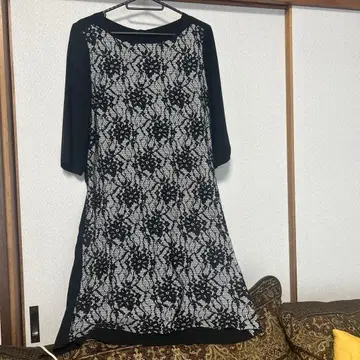 K.T 레이스 입 튜닉 원피스