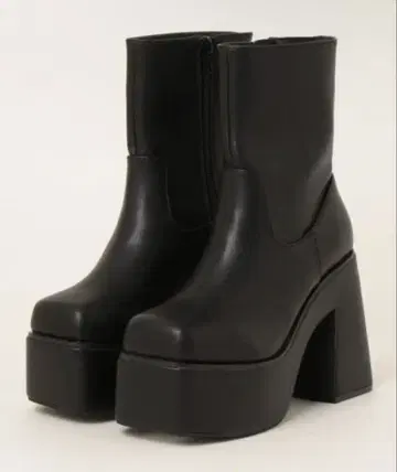 EMODA 블랙 플랫폼 부츠