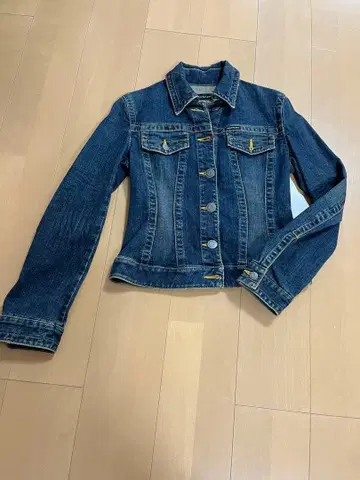 Calvin Klein Jeans 다크 블루 데님 자켓 G 자켓
