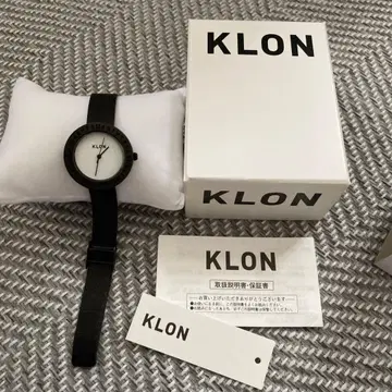 Klon 블랙 손목시계