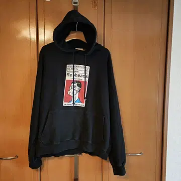 Rebheads 그래픽 후드티 블랙