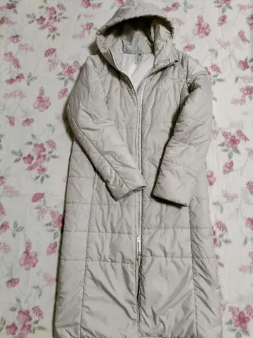 아디다스 여성용 충전솜 롱 코트