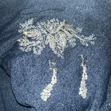 결혼식 헤드 액세서리