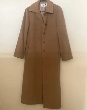 브라운 롱 코트 사이즈 38 23구