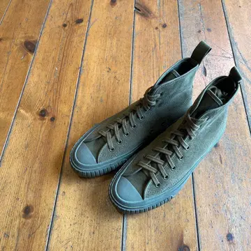 미사용! 22cm 문스타 하이 바스켓 W 코듀로이 올리브 신발