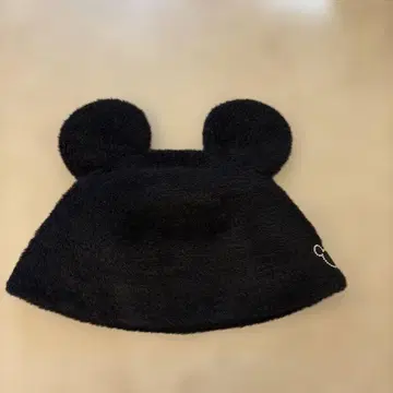 새상품급 도쿄 디즈니 리조트 미키 귀도리 모자 큐빅