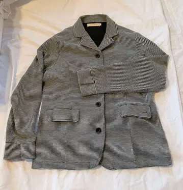 CROCODILE 스트라이프 테일러드 자켓