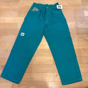 9090 애니멀 페인터 팬츠 민트 그린 M 사이즈