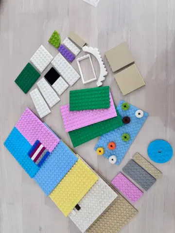 LEGO 블록 세트 색동