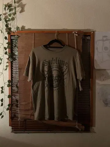 Sublime 그래픽 T셔츠 반팔 빈티지
