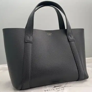 [컨디션 최상] 페레 모리다 테라 마리나 가죽 미니 토트백 블랙