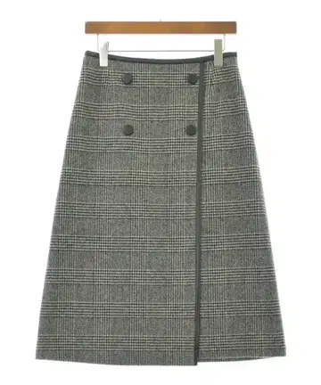 UNTITLED 롱 맥시 길이 스커트 여성용