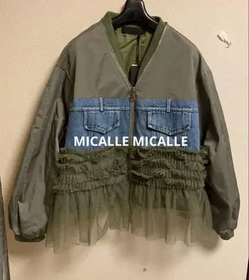 [ MICALLE MICALLE/미카레미카레 ] 이소재 도킹 자켓