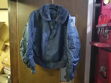 90년대 ALPHA B-15C 플라이트 자켓 미국제 USED