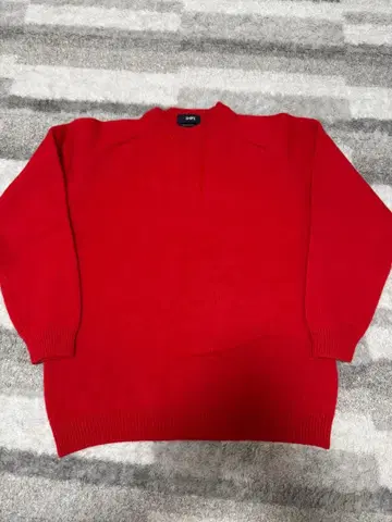 SHIPS 울 레드 니트 스웨터