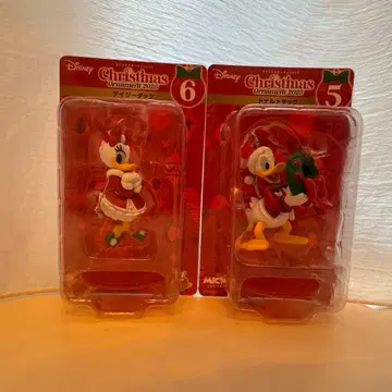 디즈니 크리스마스 오너먼트 도날드&데이지
