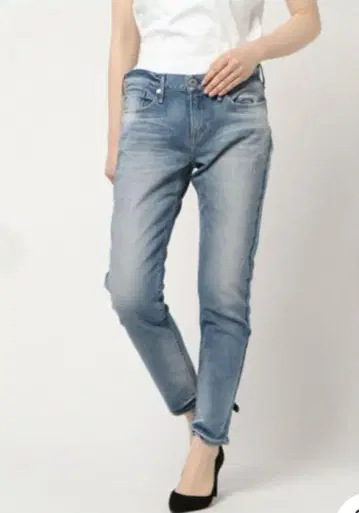 어퍼 하이츠 THE STEADY-BREEZE-25 데미지 가공 데님