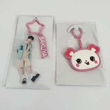 NCT WISH SAKUYA 사쿠야 아크링 키링 거울 세트