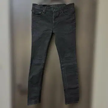 LOUNGE LIZARD 스트레치 스키니 데님 바이오 워시 가공