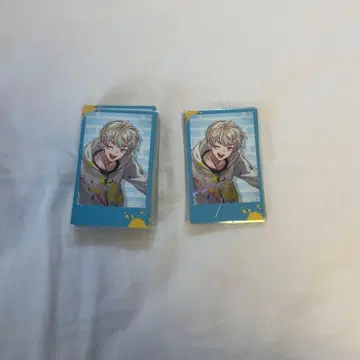 히바치 마나 1주년 폴라로이드풍 카드