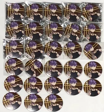 우라시마사카타센 시마 캔뱃지 꽃이나 꽃 등신