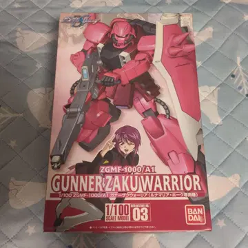 건담 시드 가나자쿠 워리어 루나마리아기 1/100 스케일