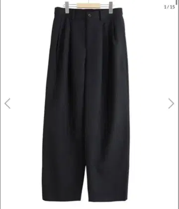 MARKAWARE 트리플 플리츠 이지 트라우저 사이즈 1