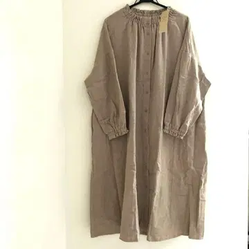 사만사 모스모스 전후 착용 하오리 원피스 베이지