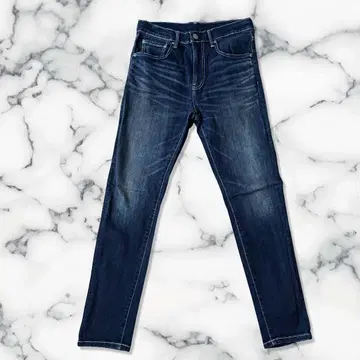 다크 블루 스키니 데님