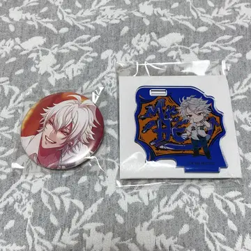 히프노시스 마이크 히프마이 사마토키 특전 캔뱃지 칫솔 아크릴 스탠드 세트