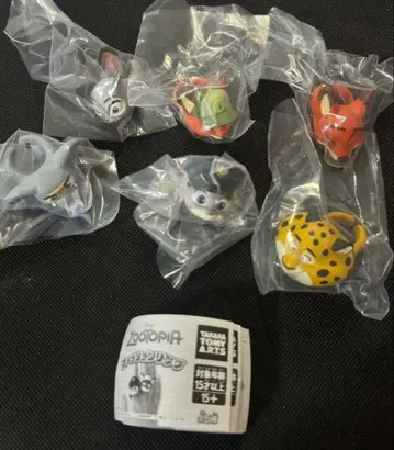 주토피아 패션 반지 전 6종 세트