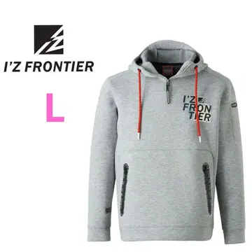 아이즈프론티어 작업옷 방한 남성용 후드티 스트레치 그레이 새상품 L