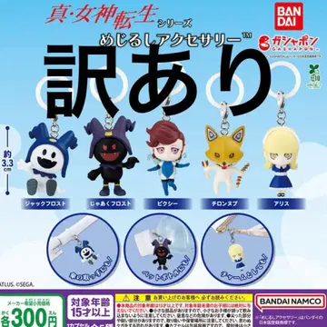 진 여신전생 시리즈 메지루시 액세서리 전 5종 컴플리트 하자품