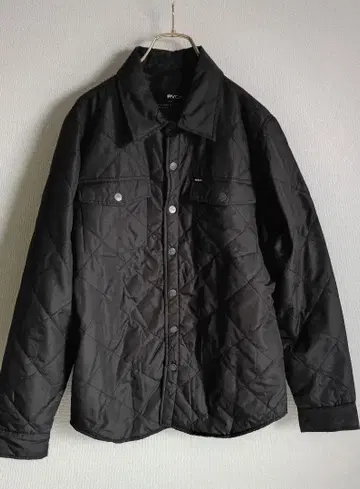 새상품 RVCA 블랙 퀼팅 자켓 S 사이즈