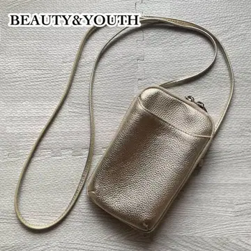 BEAUTY&YOUTH 월렛 숄더 골드