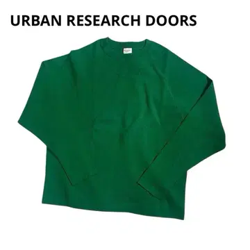 URBAN RESEARCH DOORS 그린 니트 M